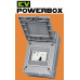 *EV POWERBOX IP65 Electric Vehicle RCBO Enclosure (Weatherproof) - 32A/40A A-Type RCBO B/C Curve with SPD
